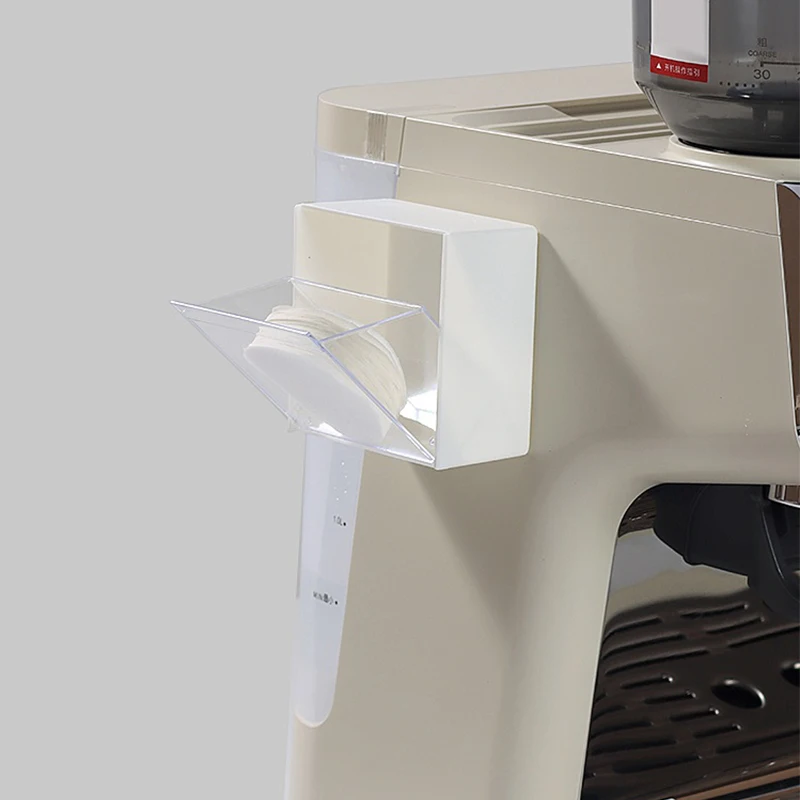 

Держатель для фильтра для кофе, пылезащитный горшок для мока, ящик для хранения фильтров, кольцо для дозирования кофе, миска для порошка, настенная полка, аксессуары для эспрессо