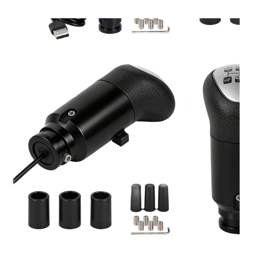 USB Racing Joystick Gearshift Knob for Logitech G Series Fast and Comfortable Gear Switching for Simulation Games