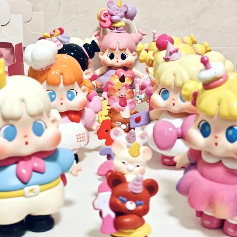 

Presale for30Day QOQO Make A Wish With You Series Blind Box Caixa Caja Dolls Mystery Box Gift Desktop Ornament Cartoon Model