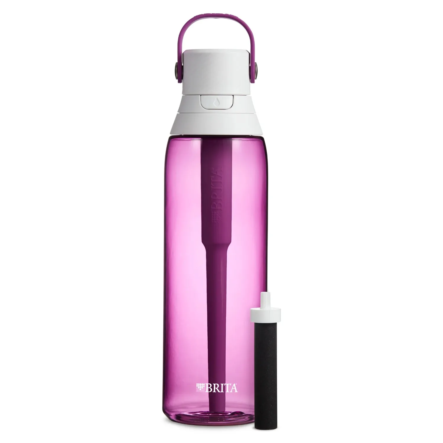 

26oz Premium Water Bottle with Filter, BPA Free, Orchid