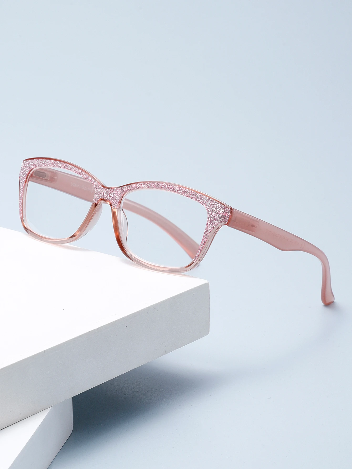 4 PCS Quatro pares de óculos de leitura elegantes e confortáveis, luz anti-azul, adequados para homens e mulheres de todas as idades