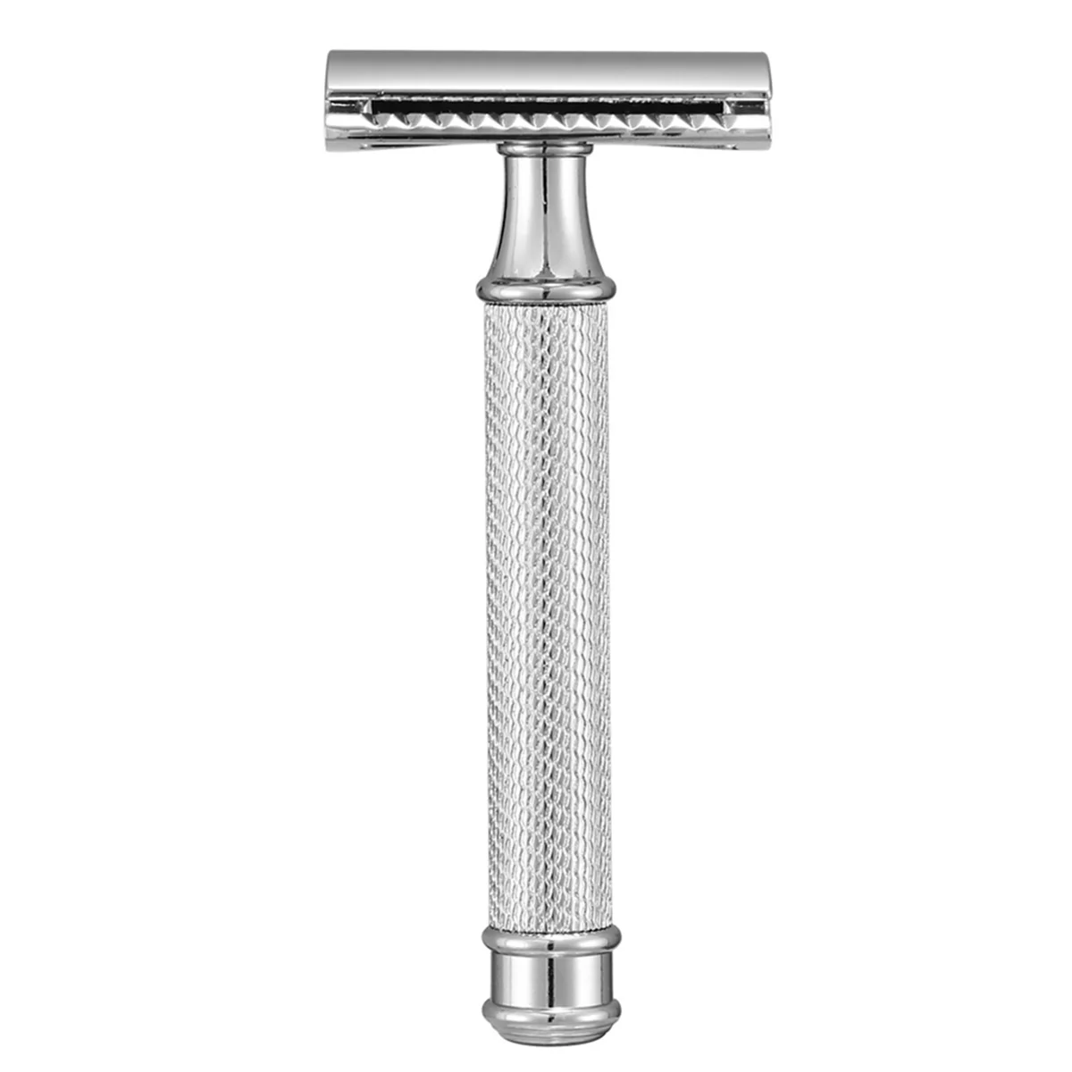 New Safety Mens rasatura pieghevole Double Edge Classic Safety Shaver Men'S Silver