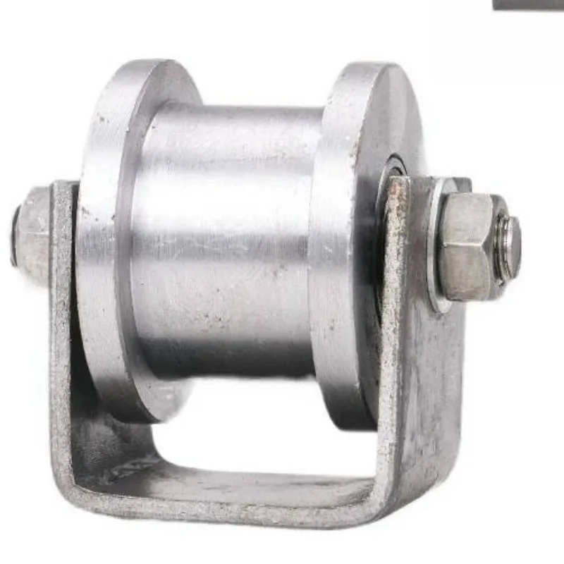 H-type heavy-duty I-beam pulley, large iron door translation door track wheel
