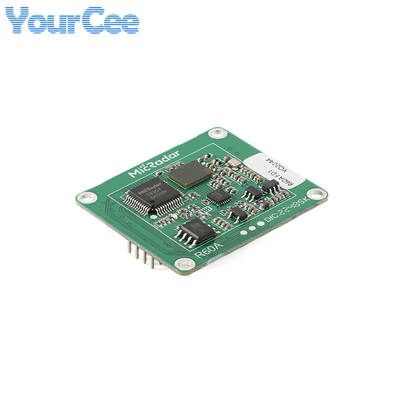 R60AFD1 60G Falling Alarm Radar Module Fall Detected Millimeter Wave Radar Sensor MICRADAR Support 4G WIFI Zigbee 485