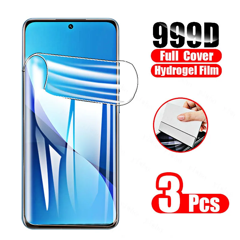 Hydrogel Film + Camera Beschermglas for Xiaomi 12 Pro Screen Protector Mi 12 Pro 12pro 12x Mi12 Screen Protection Soft  Not Glas