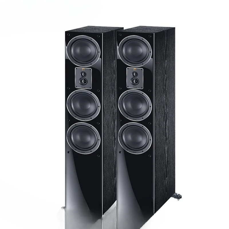 Quad home theater hifi fever floor speaker dual treble