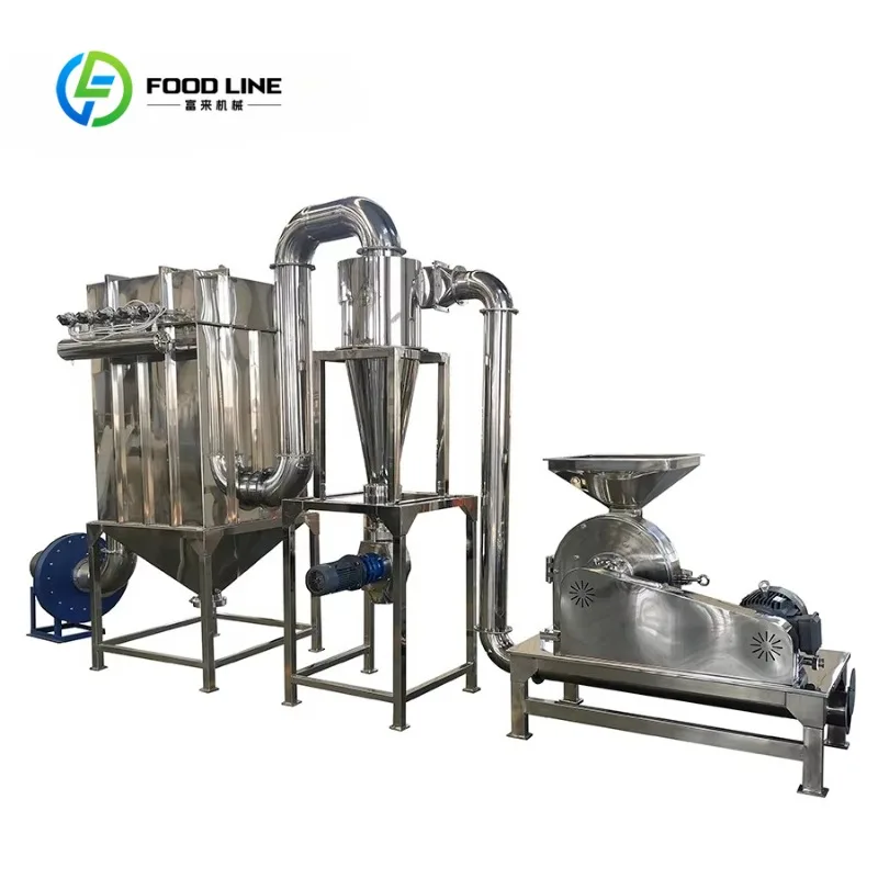 Full Automatic All Stainless Steel Food Pulverizer Grinder Machine