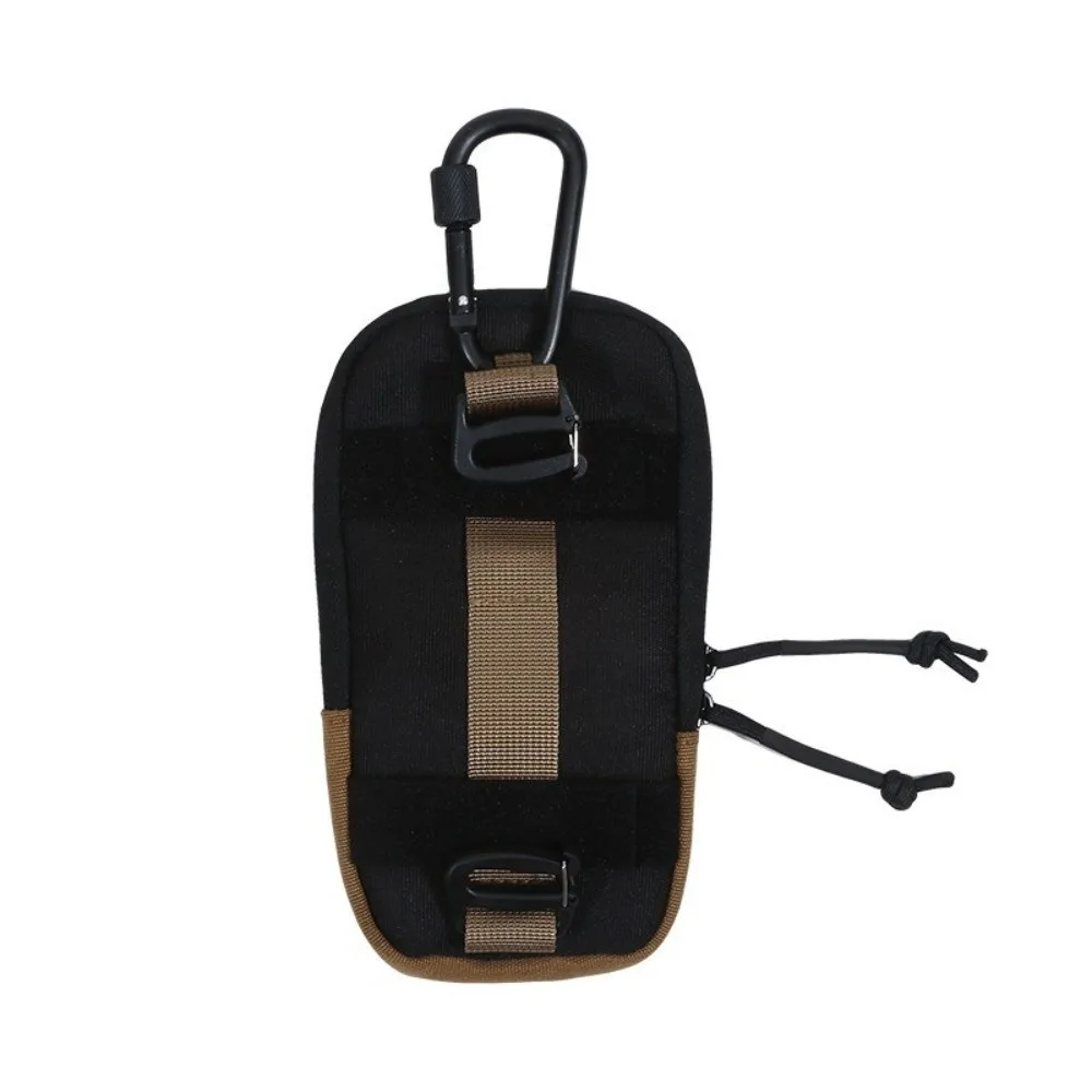 Zipper Closure Waist Strap Pack Durable Oxford Cloth Portable Waist Bag Adjustable Multi-Pocket Sports Waist Pack