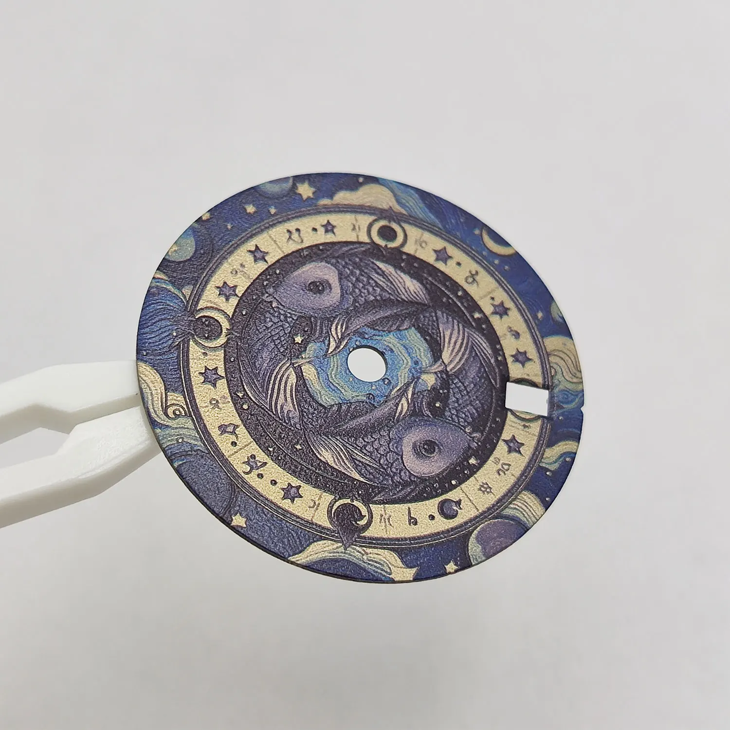 28.5mm watch dial Twelve constellations NH35 dial modification DIY Pattern printing suit for NH34/NH36/NH35 Automatic movement