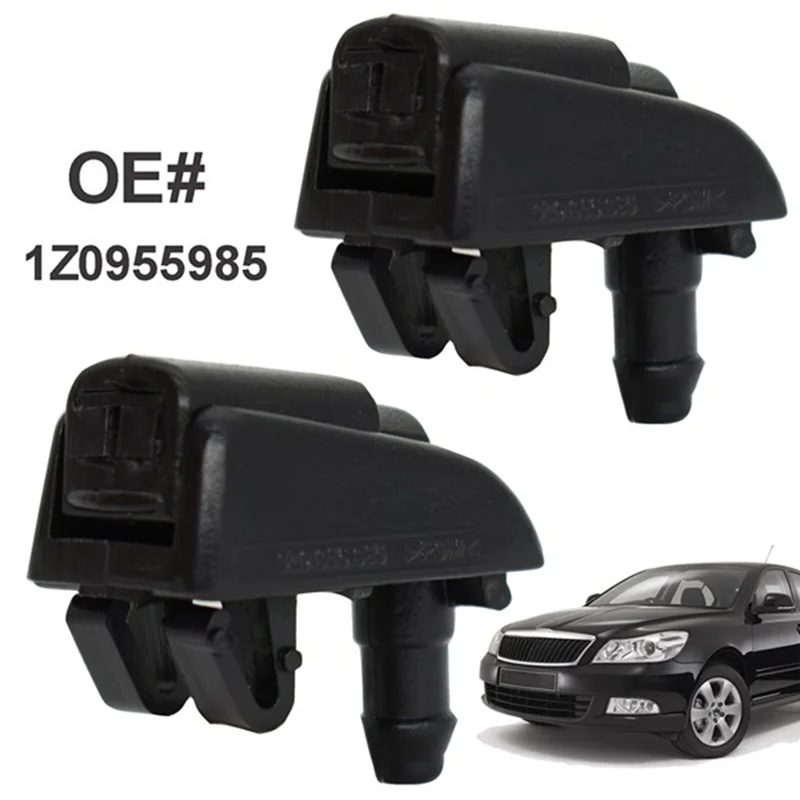 

1Z0955985 Форсунка омывателя лобового стекла, 2 шт. для SKODA OCTAVIA 2004-2015