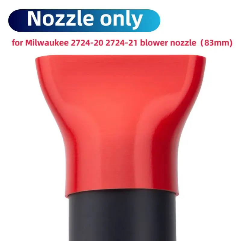 

For Milwaukee Fuel Tools Blower Short Nozzle Fuel Leaf Blower Flat Nozzle Attachment Tip For 2724-20 2724-21 Tool(no Tool)