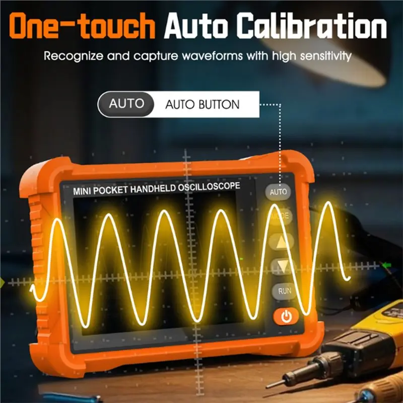 ABJO-مسمار الذبذبات الرقمي المحمول 250 كيلو هرتز 2.5 عينات عملاقة/ثانية مجموعة أوتوماتيكية 2.8 بوصة LCD ± 40 فولت بطارية قابلة للشحن 3H للإصلاح والتعليم #6