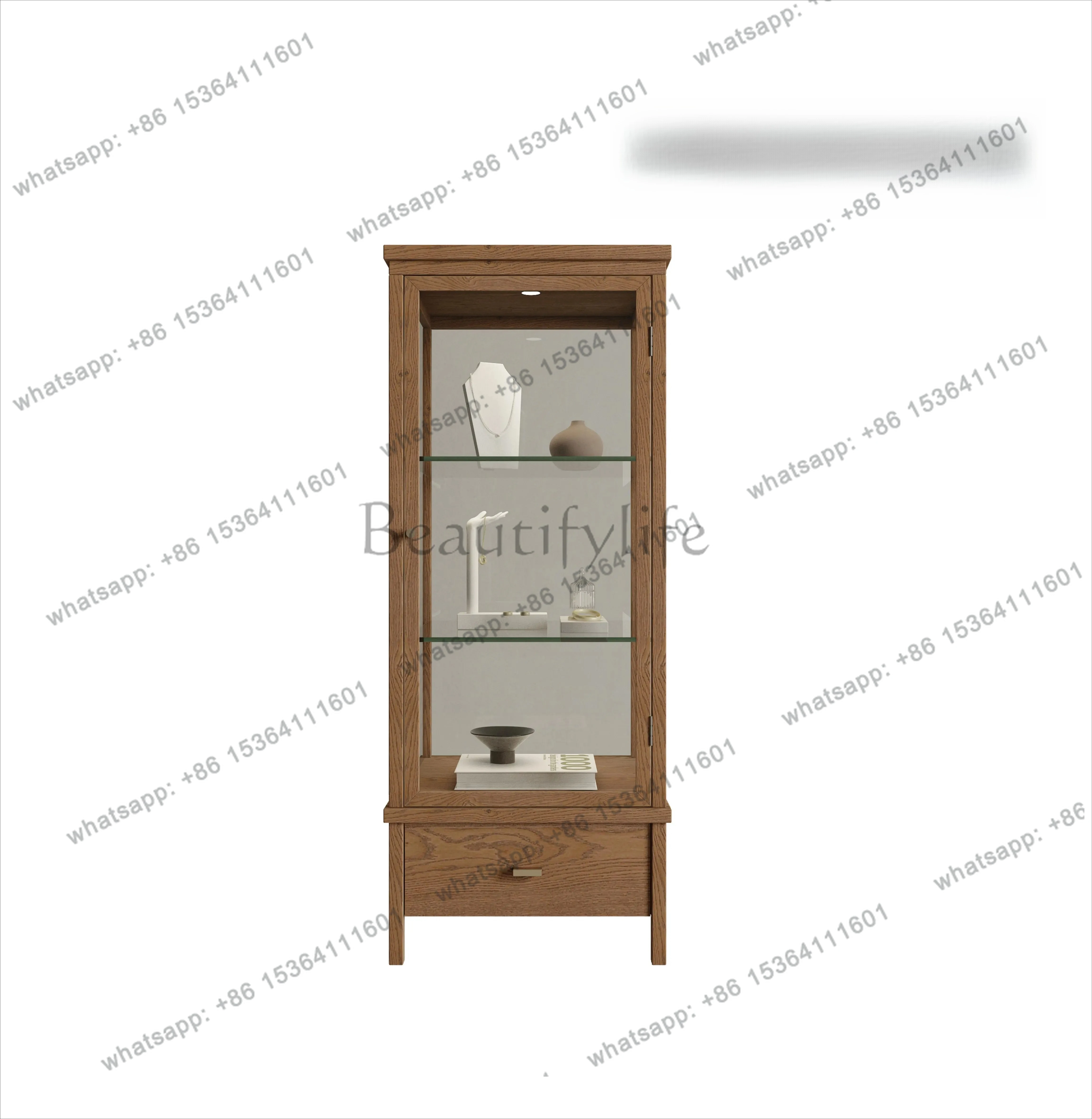 Exhibition Hall Tea Gift Cabinet Model Layer Cabinet Lego Home Figure Window Cabinet Honor Table