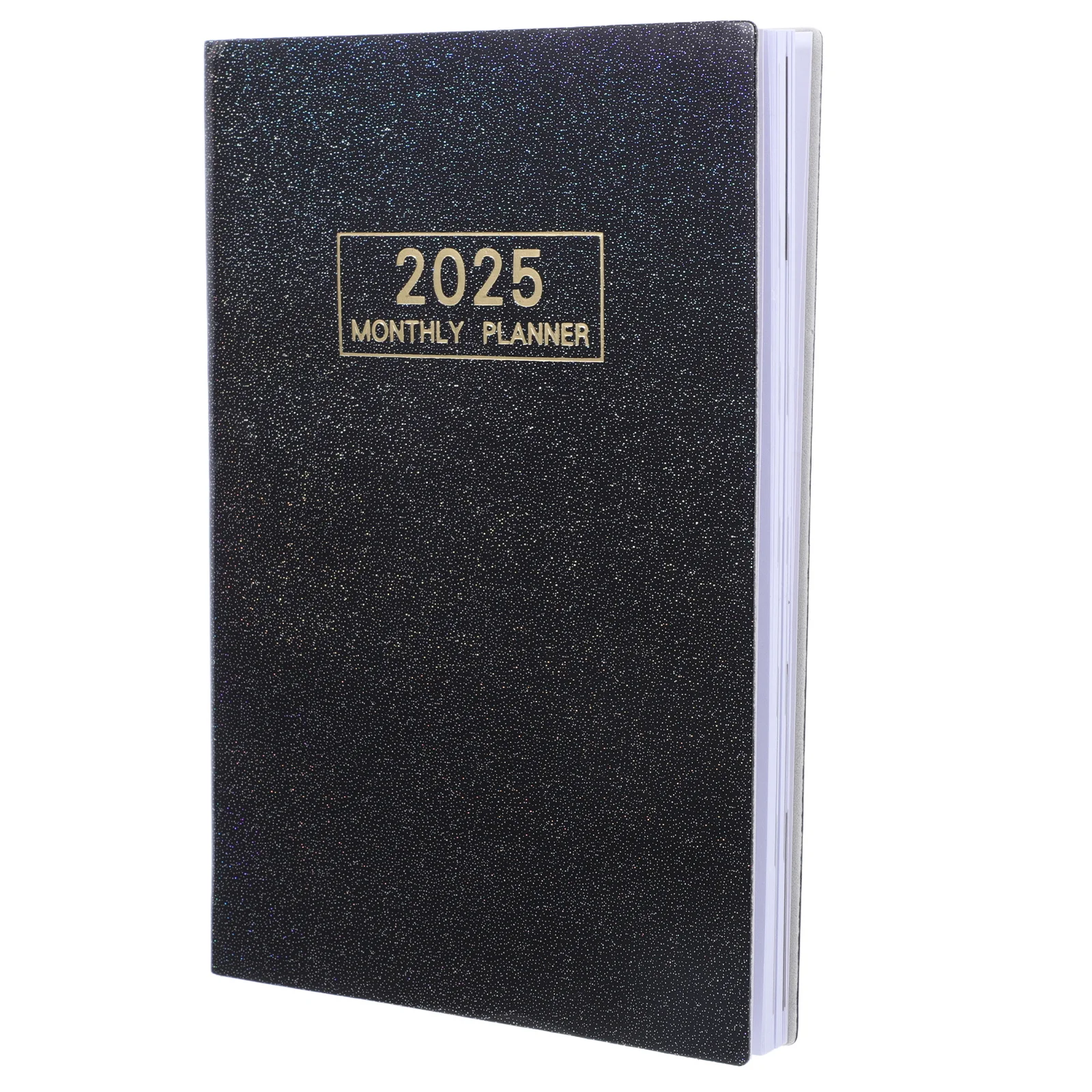 

2025 Weekly Monthly Daily Planner Academic Student Teacher Schedule Book Hardcover Notebook Calendar Planner For School Office