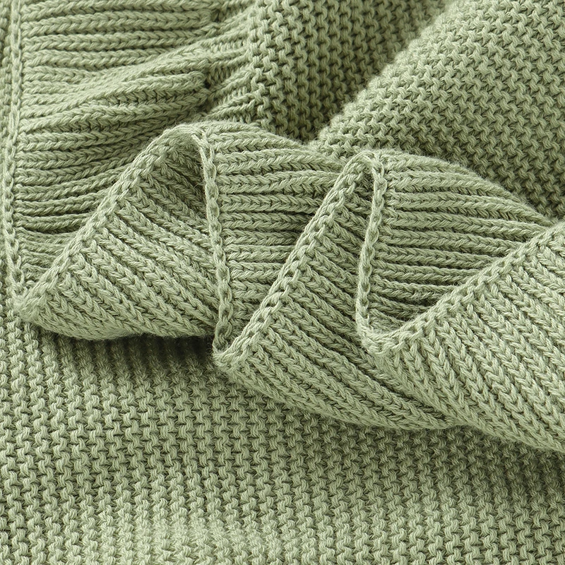 بطانية قماط موسلين محبوكة ناعمة ، بطانية استقبال للرضع ، أمان لحديثي الولادة ، رضيع ، صديق للجلد ، بلون واحد ، كلاب