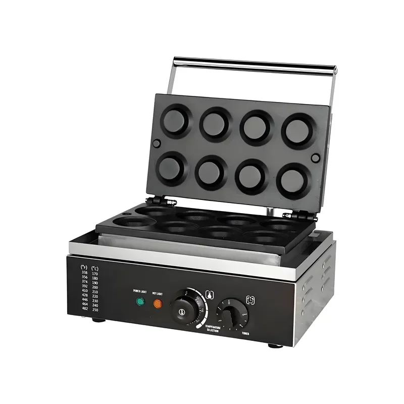220V Electric Waffle Maker Non Stick Donut Machine Kitchen Appliance Temperature Control Egg Tart Skin Baker Household