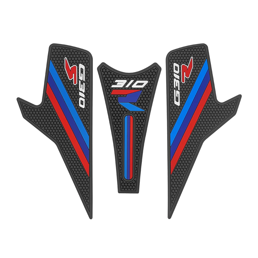 For G310R 2024 G 310 R 2021-2024 Fuel tank sticker Motorcycle Accessories Tank Traction Pad Anti Slip Sticker Gas Knee Grip Prot