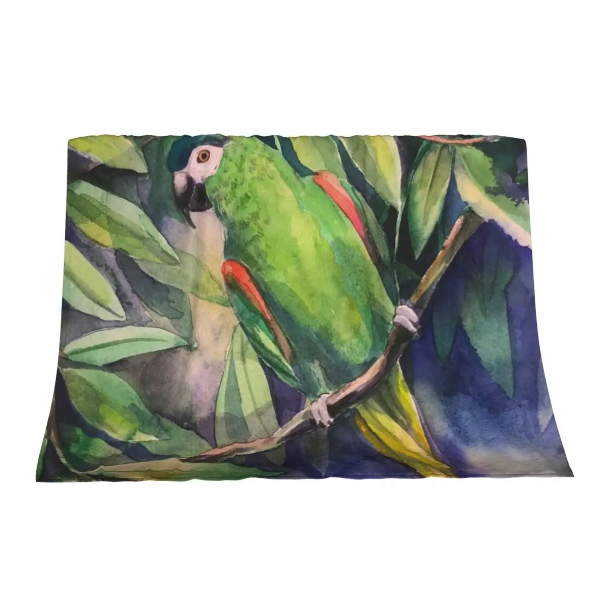 

Hahns Macaw Throw Blanket Luxury Throw Designers Moving Luxury Designer Blankets