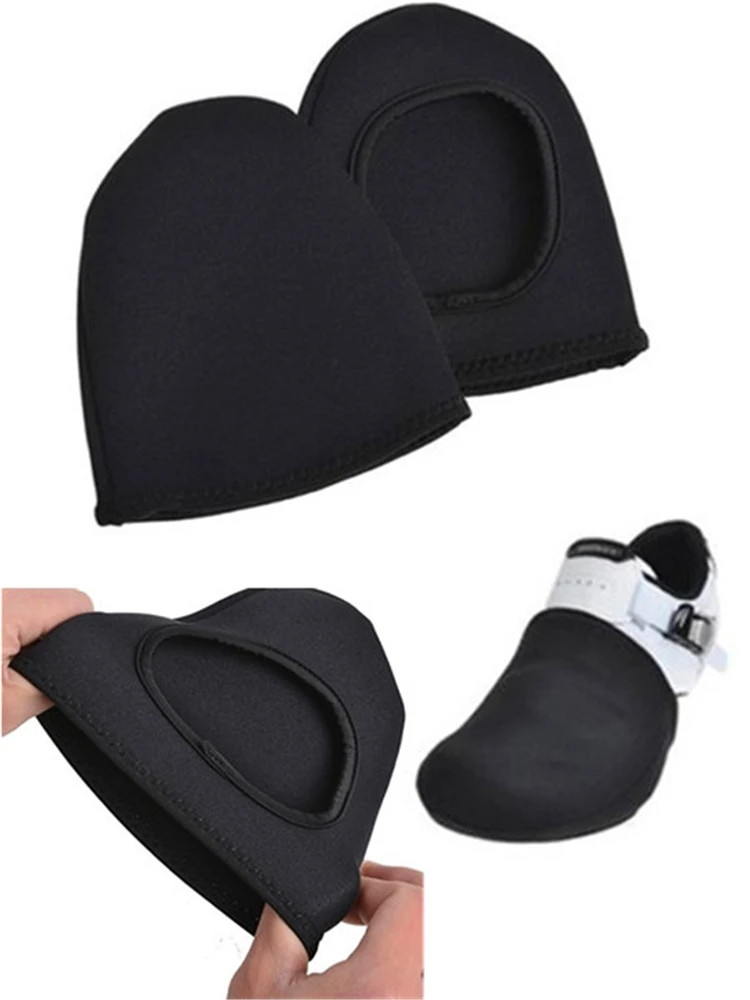 AliExpress NONE 10-1Pair Bicycle Shoe Toe Cover Nylon Windproof Cycling Overshoes Man/Woman Warm Wear MTB Bike Shoes Cover or Outdoor Motorcycle