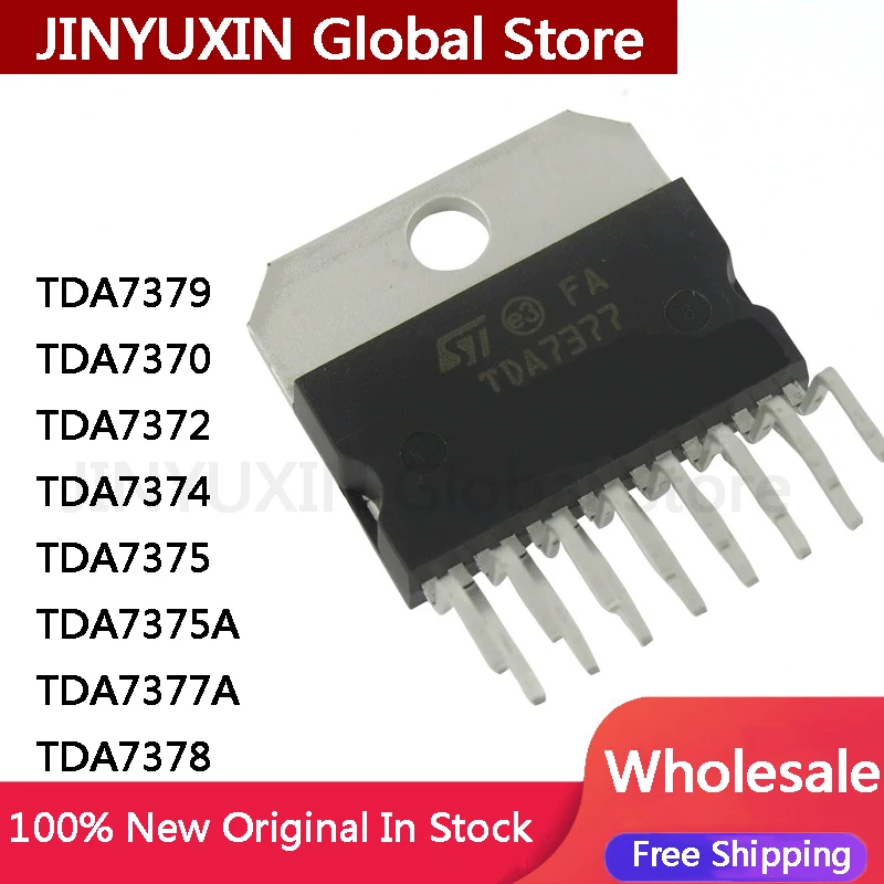 5Pcs TDA7379 TDA7370 TDA7372 TDA7374 TDA7375 TDA7375A TDA7377A TDA7378 IC Chip In Stock Wholesale