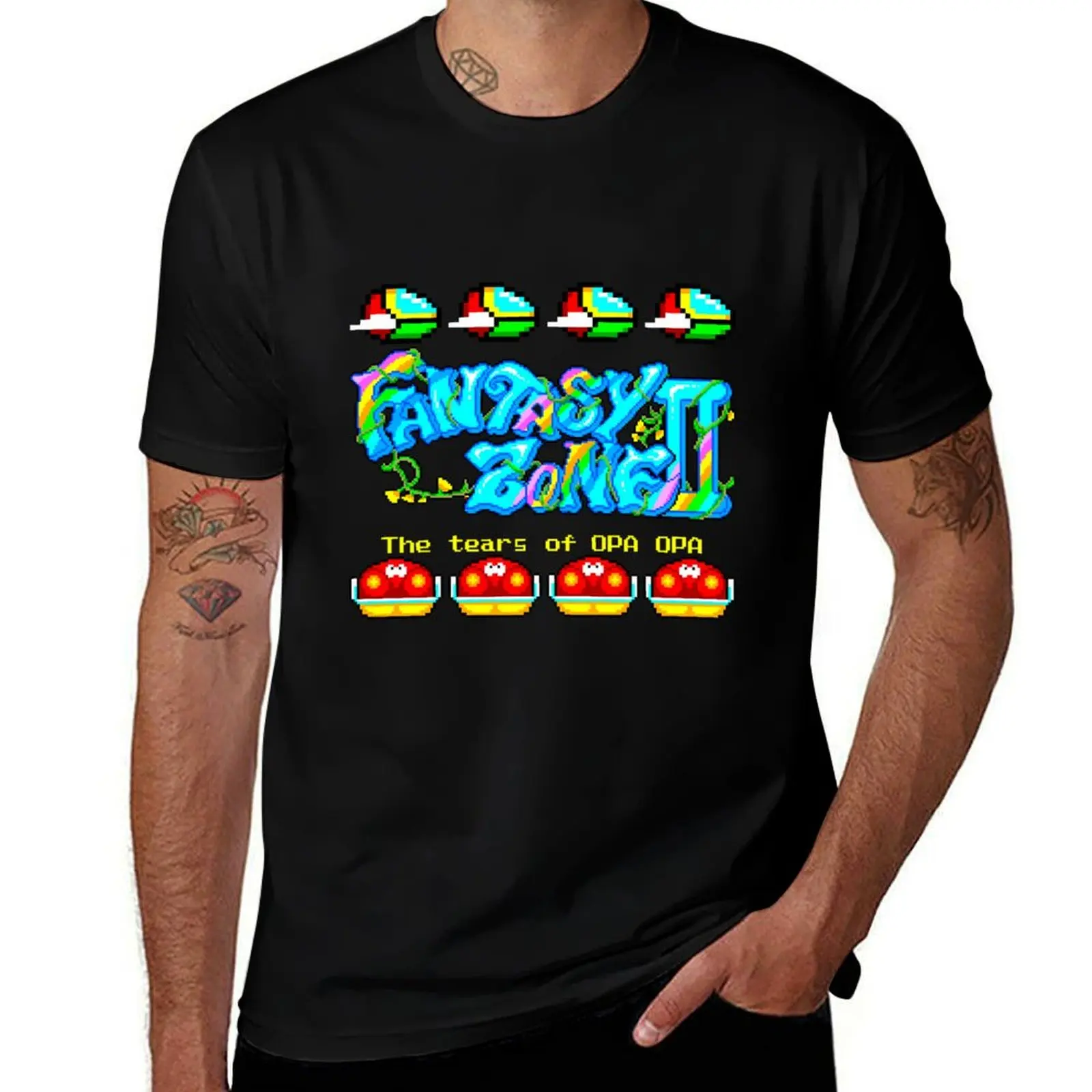 

Fantasy Zone 2 T-Shirt man t shirt heavy cotton cotton t shirt pack t shirts designer T-shirt