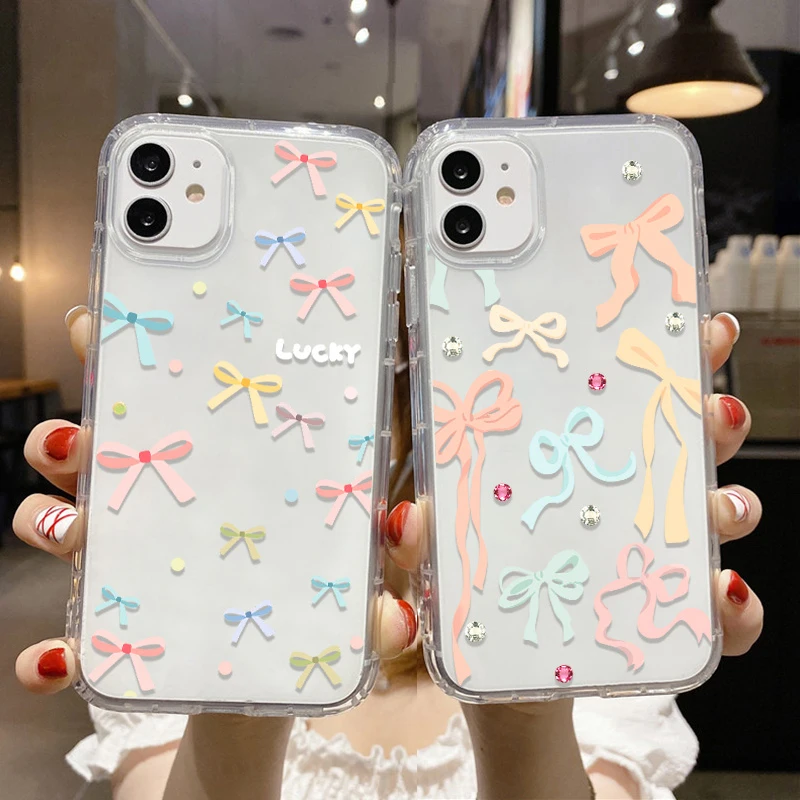 

Butterfly Bow Case For Samsung A54 A55 5G A53 A52 A33 A34 A35 A32 4G A31 A23 A22 A14 A13 S24 Ultra S22 Plus S23 S21 S20 FE Cover