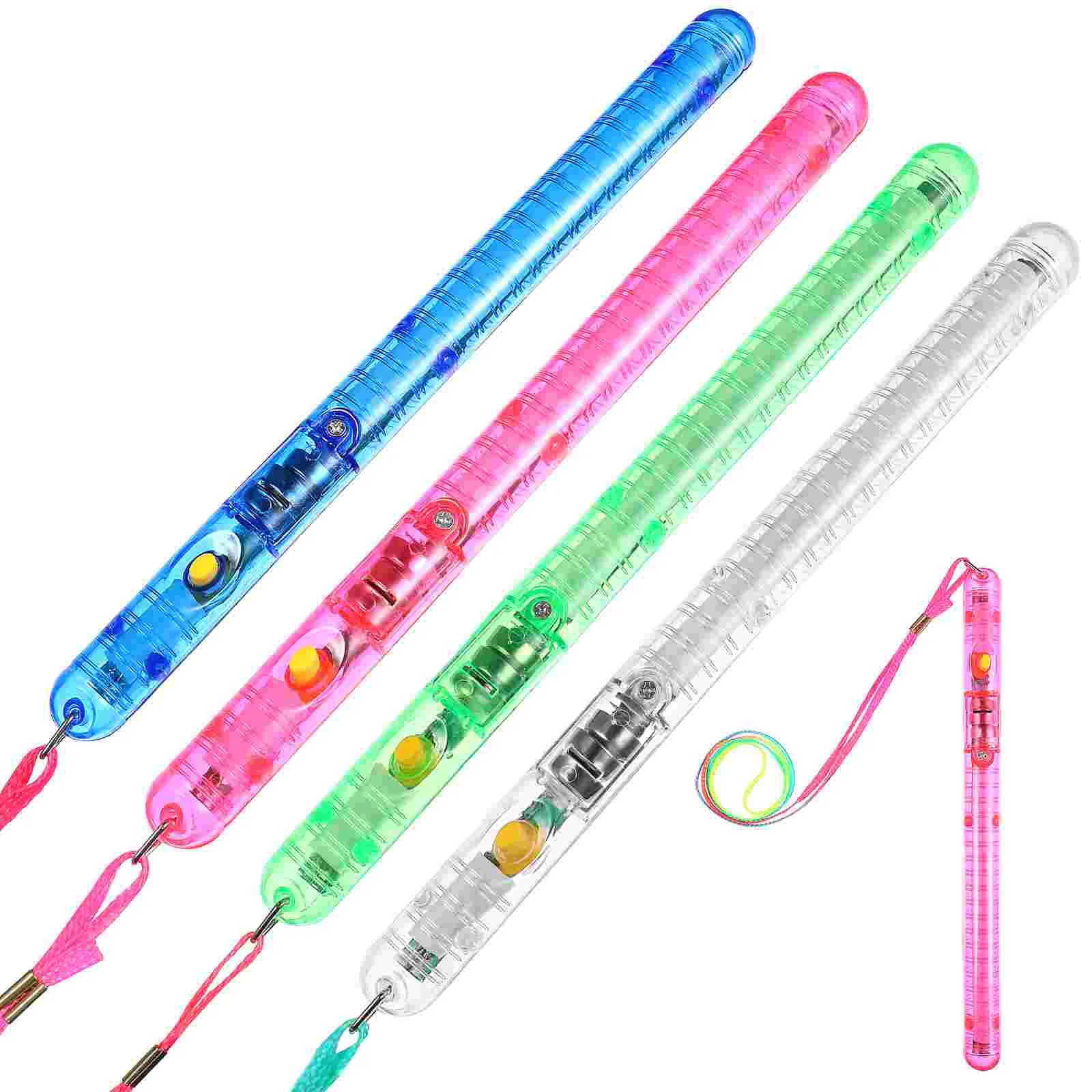 

30 Pcs Glow Stick Multi Colour LED Flashing Sticks Light for Concert Multicolor