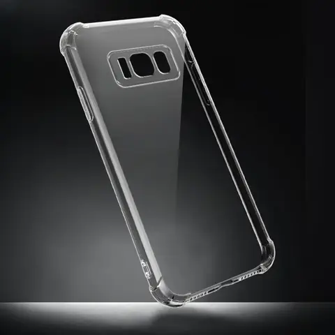 For Samsung S8 Case Shockproof Back Cover Transparent Silicone Case For Samsung Galaxy S8 Case S 8 Case Coque Fundas Cover Etui