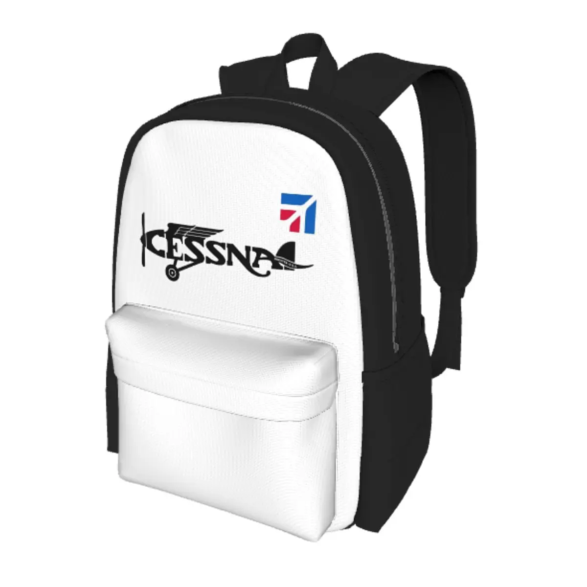 

Cessna Logo Student Backpack School Bag Hiking Travel Daypack for Men Women Bookbag Shoulder Bags
