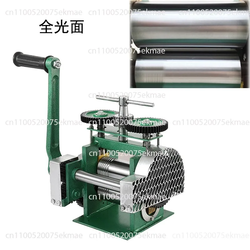 Manual Jewelry Press Rolling Mill Machine Wire 85mm Flat Metal Sheet Roller Tool Jewelry Processing Machine