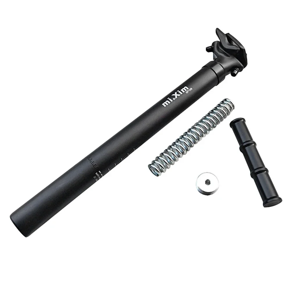 

E bike & MTB Adaptable Suspension Post Featuring Easy Adjustments to Suit Rider Preferences Available in Three Size Options