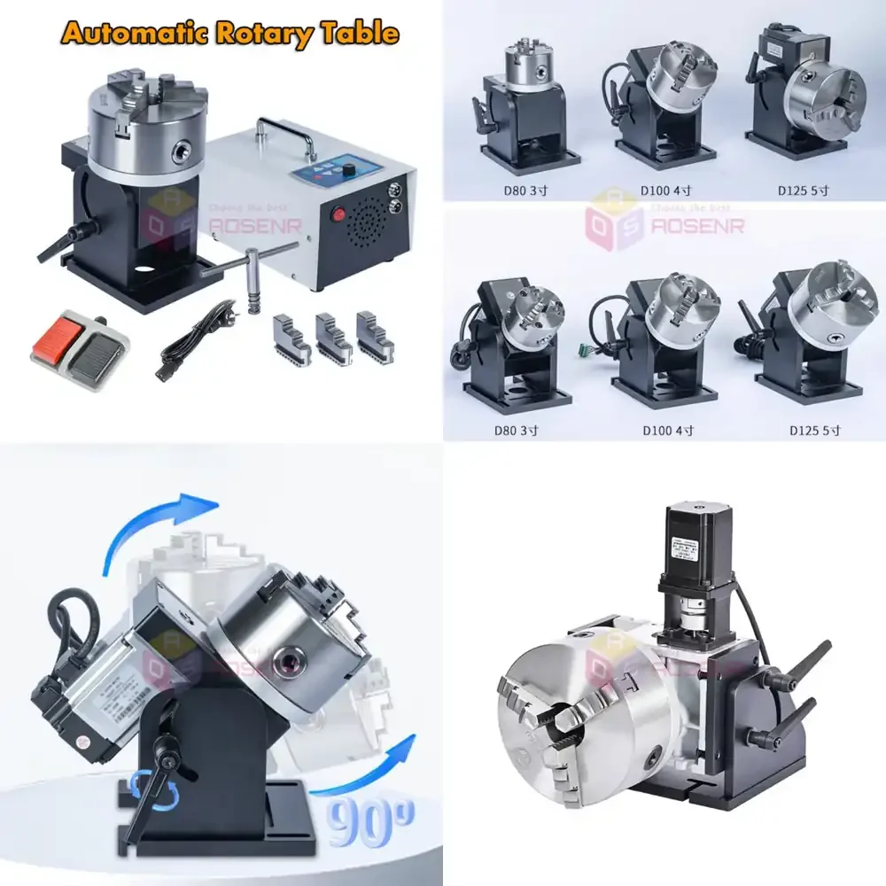 2026 HOT  CNC Precision Indexing Rotary Table for CNC Machines Speed Control Rotary Table Shifter Manipulator for Milling