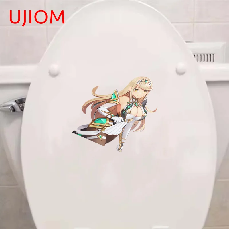 UJIOM Mythra сексуальные периферийные устройства Waifu стикер на стену красивый дизайн художественная наклейка для комнаты крутой виниловый декор кухонного шкафа