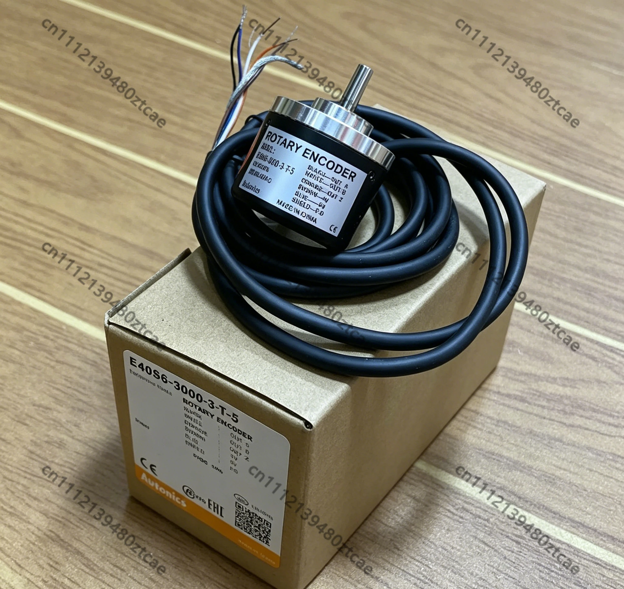 Rotary Encoder E40S6 E40S8 E40S6-1000-3-T-24 1024 360 600 2000 2500-3-N Industrial Pulse Speed Measuring Sensor