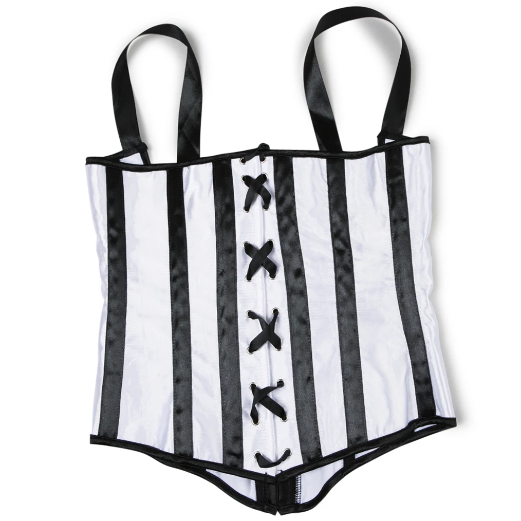 Woman Corgested Bustier with Cups Corset Top with Straps Body Shapewear Women Overbust Basque Costume Women's Underwear