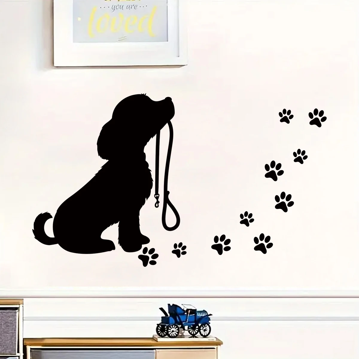 قطعة واحدة من ملصقات الحائط اللطيفة لخلفية غرفة الأطفال وديكور غرفة النوم وملصقات الحائط لديكور المنزل المعيشة