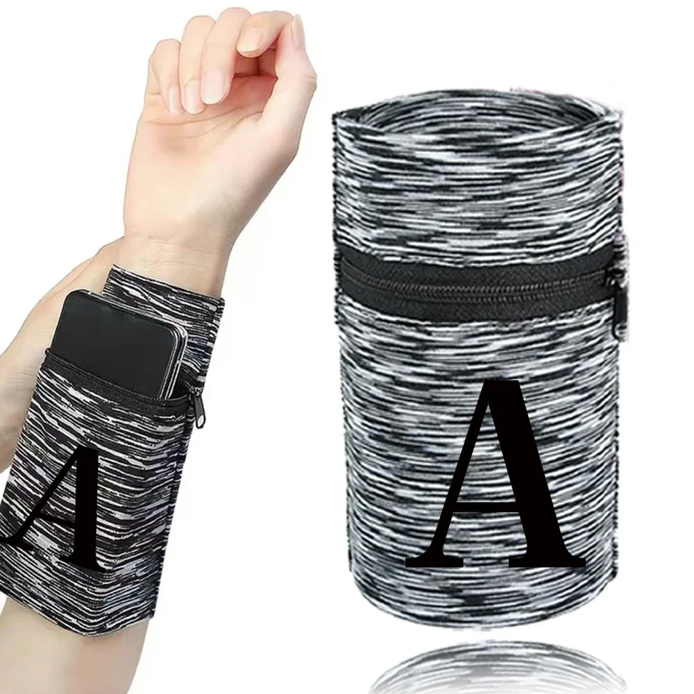 Wrist Brace Bag Sports Wristband Bags Wrist Protector Running Sport Safety Grey Series Support Brace Wrap Wristband Black Style