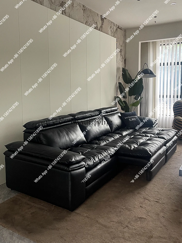 Ln Melaleuca electric sofa bed retractable multi-functional sofa zero against the wall intelligent