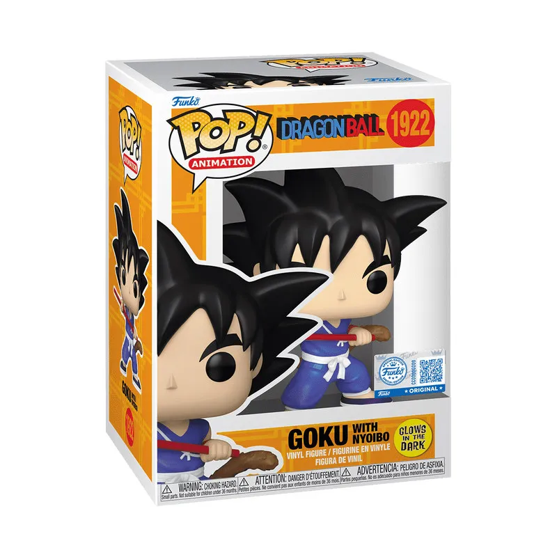 Funko Pop Dragon Ball Goku Action Figure Glow In Dark Collectible Model Toy Desktop Decoration For Anime Fans - view 4