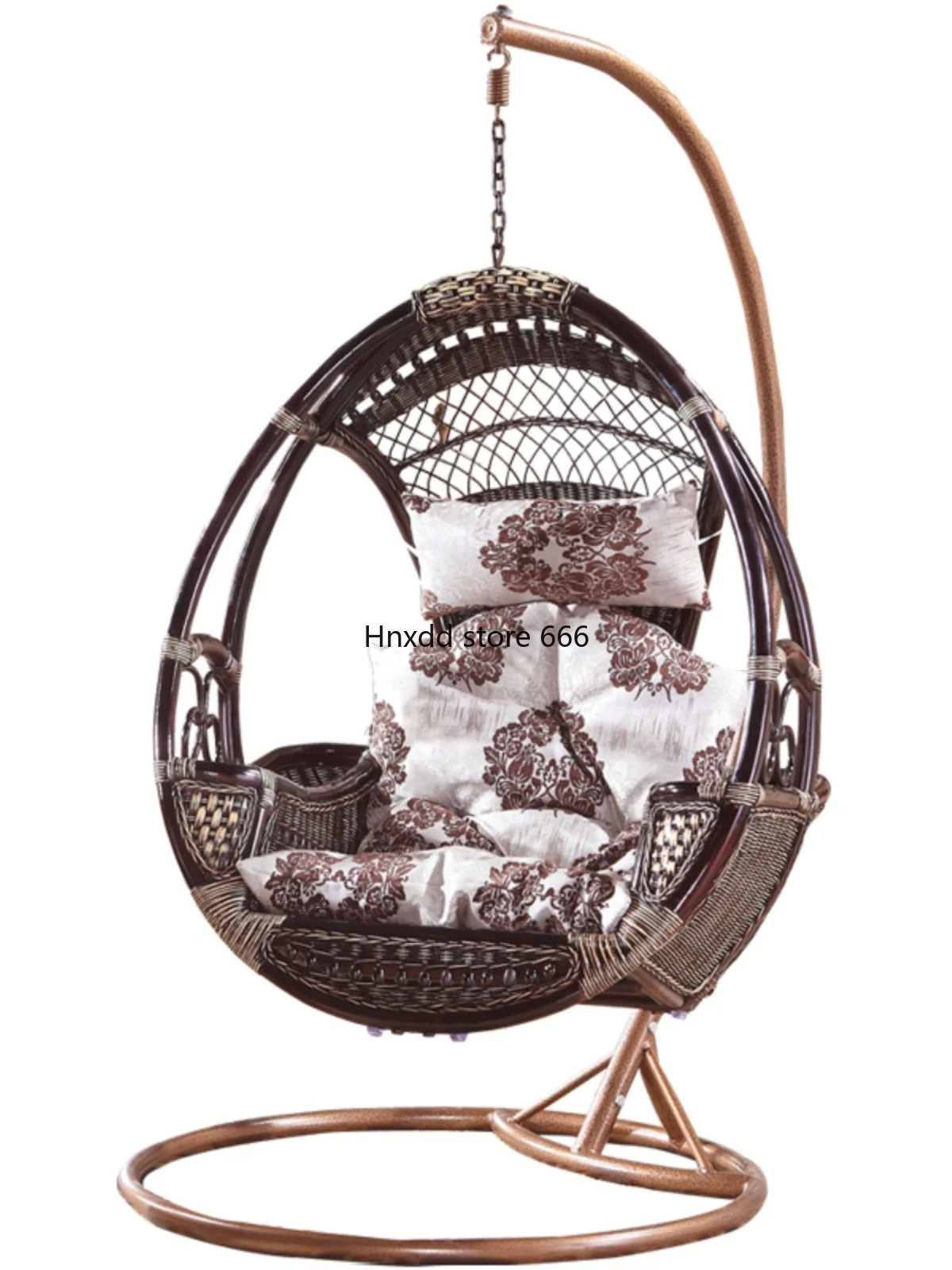 Vine chair hanging basket living room indoor single cradle