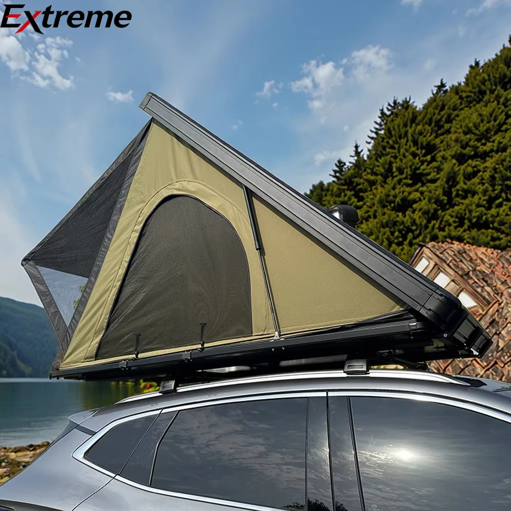 

EXTREME Best Quality Waterproof Quick Setup Rooftop Camping Tent Large Space Light Weight Hard Roof Top Tent for Car