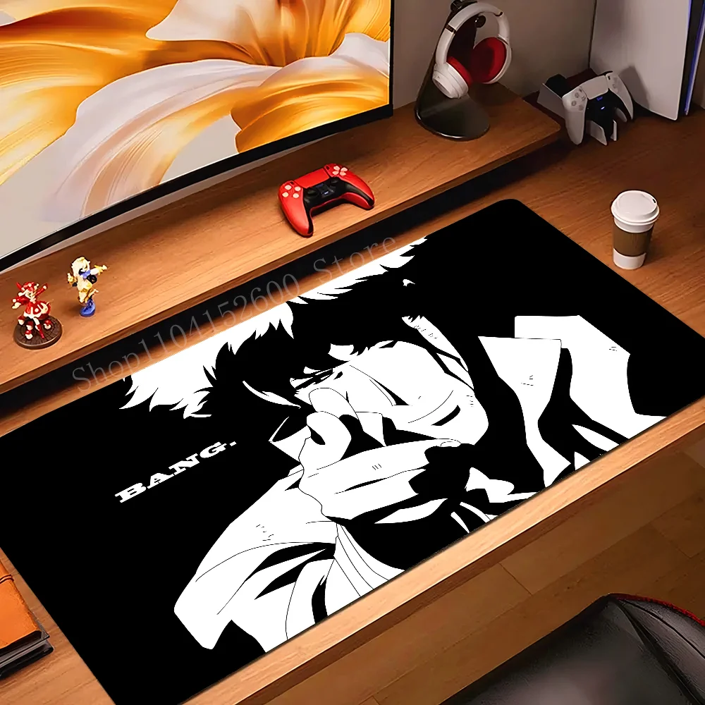 Cowboy Bebop  Mousepad Mouse Mat Desk Mat With Pad Gaming Accessories Prime Gaming XXL Keyboard Pad