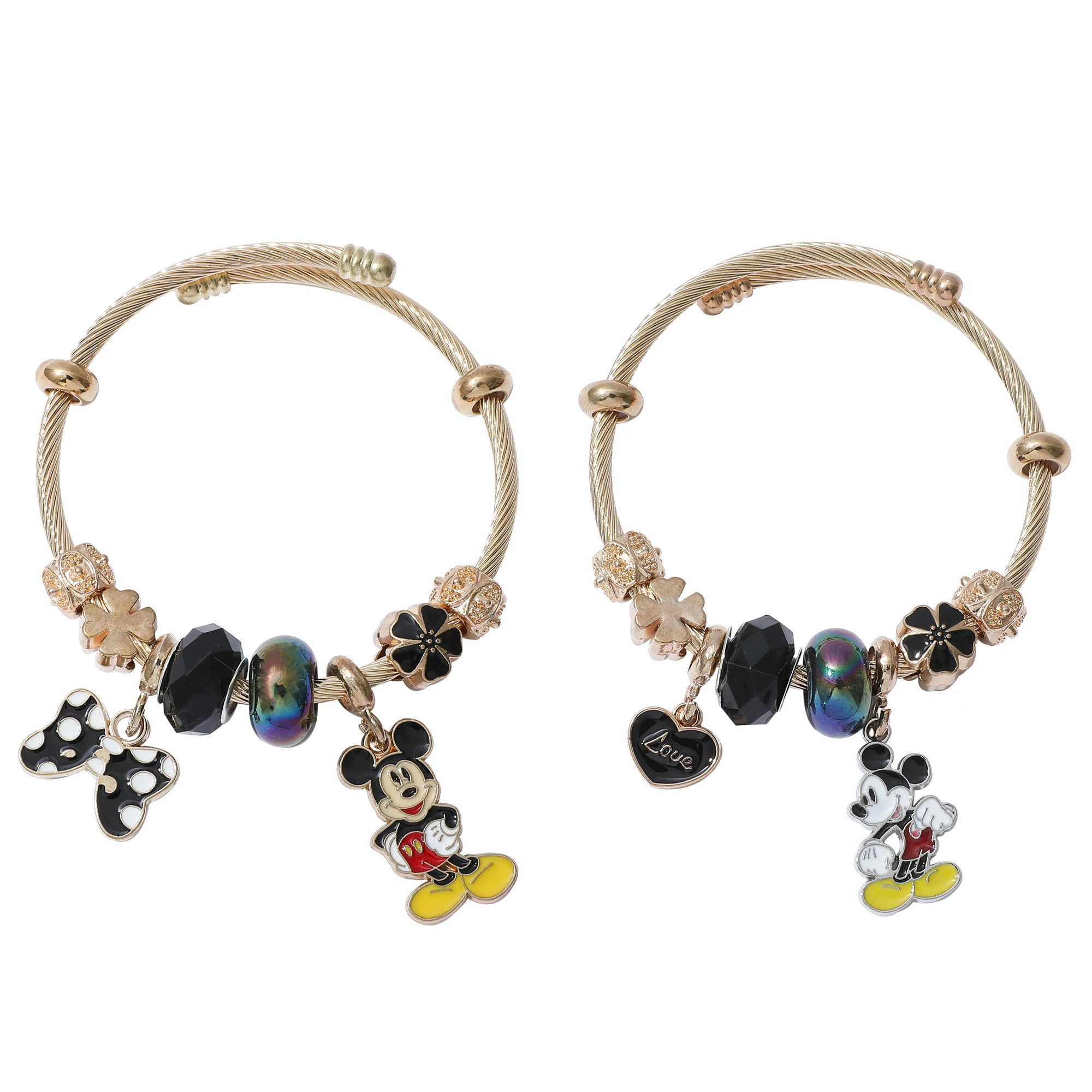 Disney Cartoon Animated Mickey Mouse Pendant Personalized Charm Luxurious Gift Cosplay Accessory Toy Party Gift