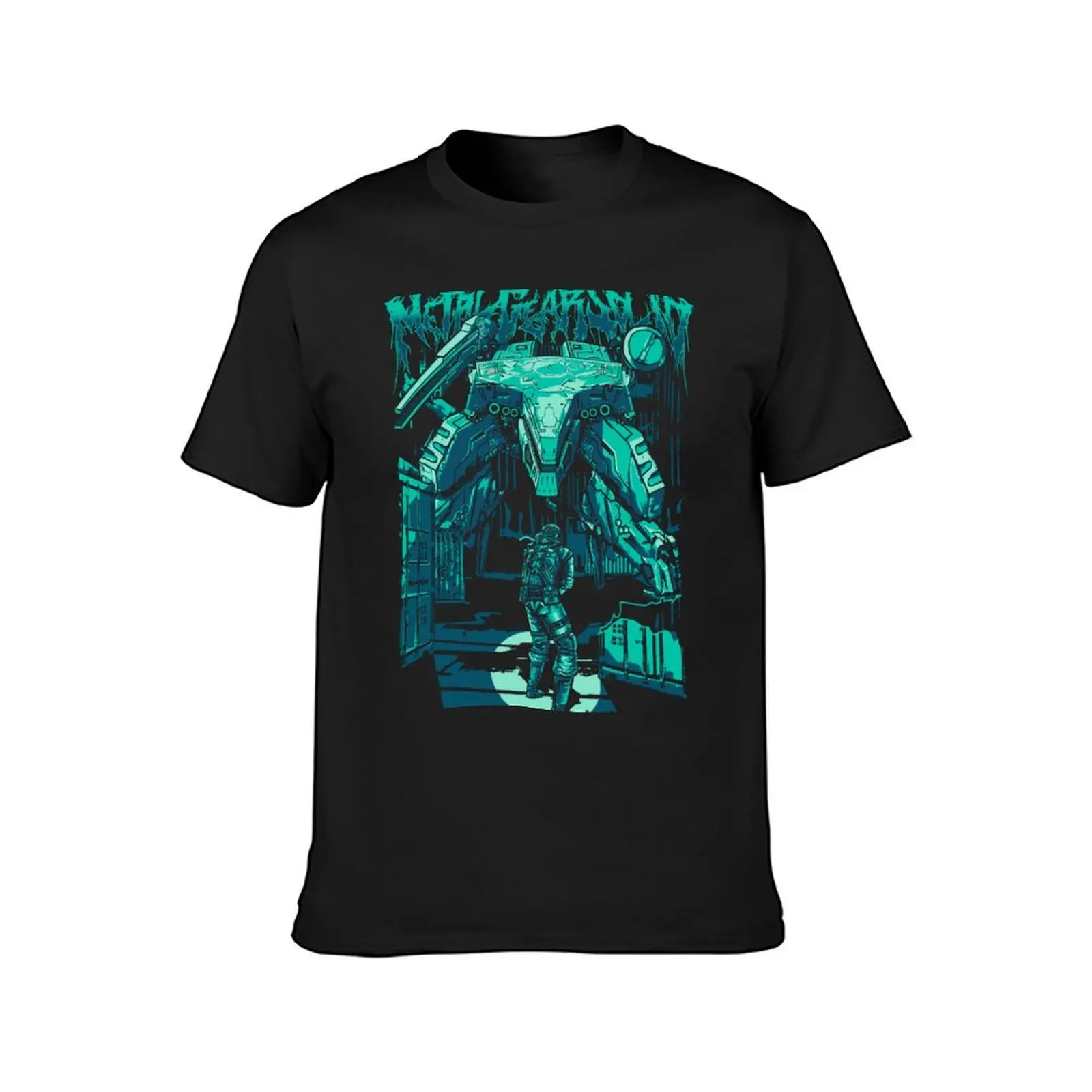 Metal Gear solidna grafika Fan Art ALT2 t-shirt nowe wydanie męska koszulka