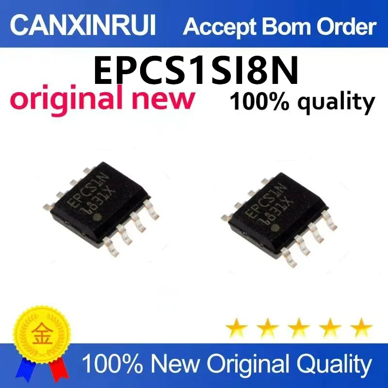 (5-100pieces)EPCS1SI8N silk screen EPCS1N serial configuration flash memory SOP-8 package