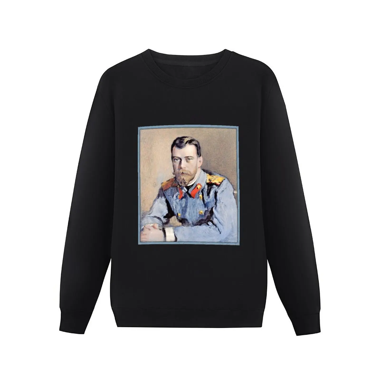 Nicholas II. Last czar of Russia, 1913 litograph Pullover Hoodie fashion men men wear sports sweatshirt man