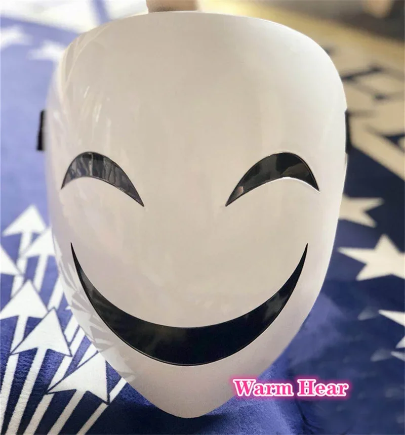 Masker Wajah penuh Cosplay Anime Jepang Momobami Ririka Resin Cosplay Prop masker wajah Cosplay topeng Halloween