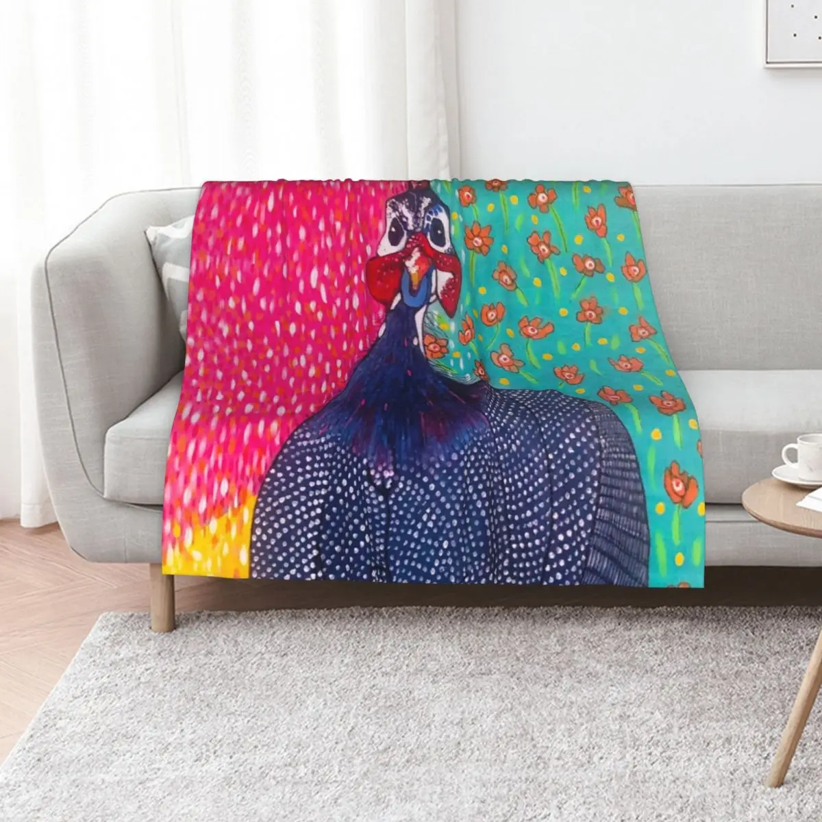 Summer Rain Throw Blanket Loose Blankets Sofas Of Decoration Plaid on the sofa Luxury Brand sofa bed Decorative Beds Blankets