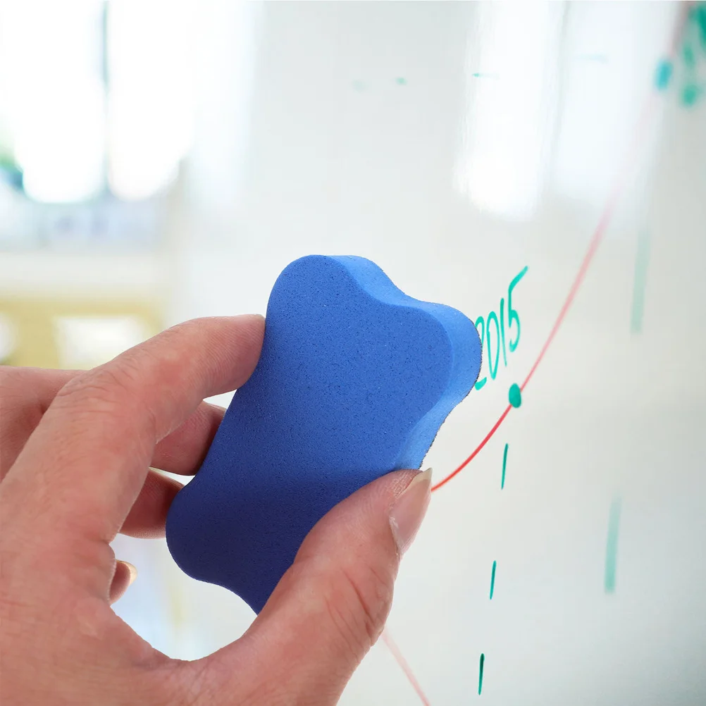 24 Stück Whiteboard-Radiergummis für Kinder, wiederverwendbare Filztuch, trocken abwischbare Radiergummis, tragbar, leicht, Klassenzimmerzubehör für Lehrer