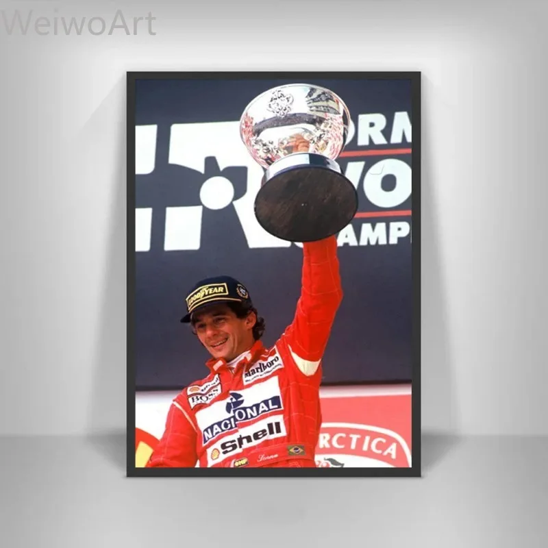 ayrton-senna-winner-f1-racer-posteres-impressao-arte-de-parede-formula-1-pintura-em-tela-de-carro-imagens-esportivas-decoracao-de-casa-sem-moldura